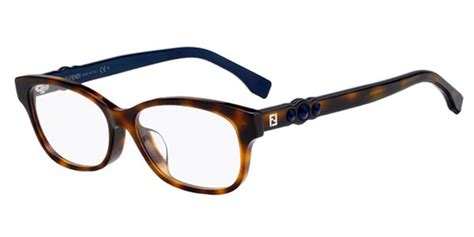 fendi ff 0281/f|Fendi FF 0281/F Asian Fit 086 Eyeglasses in Tortoiseshell .